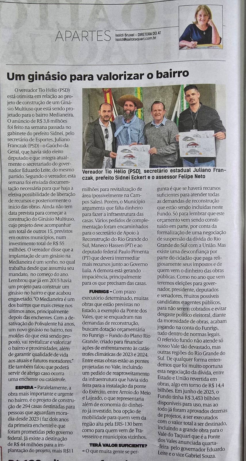 Um Ginásio para Valoriza o Bairro